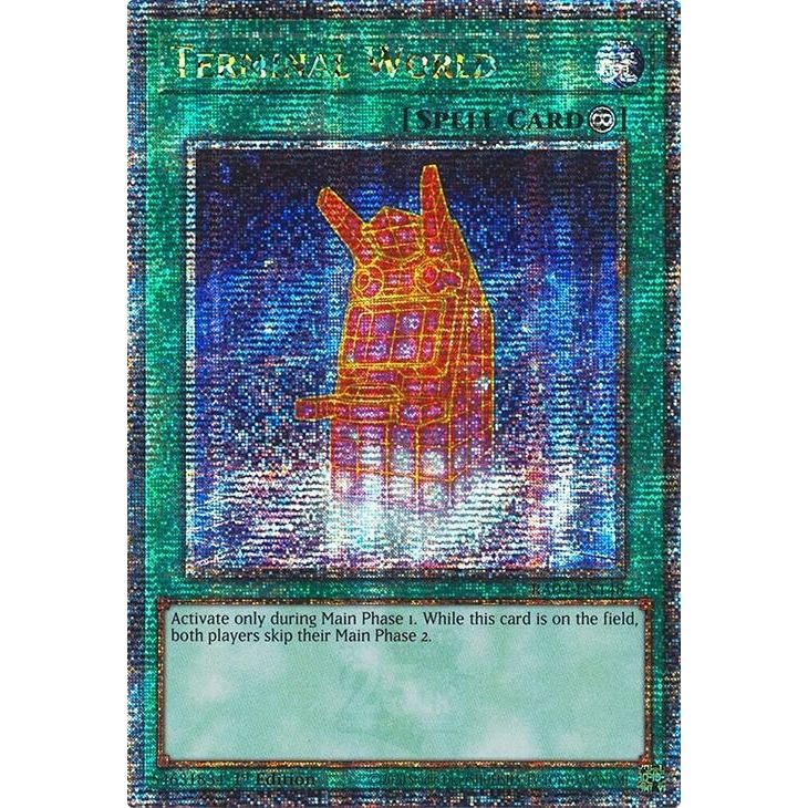 Image for Terminal World (Quarter Century Secret Rare) (RA04-EN148) - YuGiOh