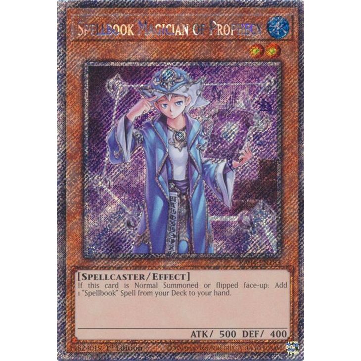 Image for Spellbook Magician of Prophecy (Platinum Secret Rare) (RA04-EN183) - YuGiOh