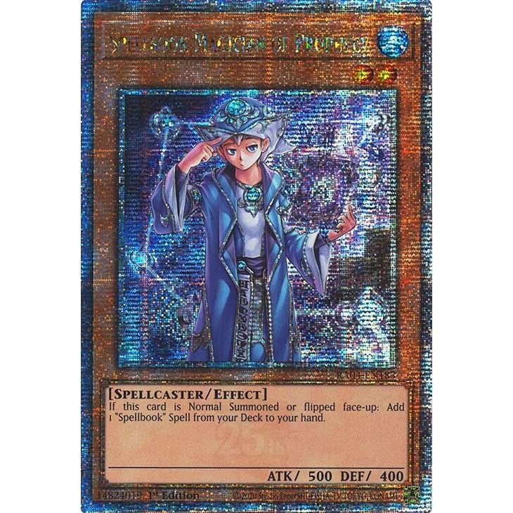 Image for Spellbook Magician of Prophecy (Quarter Century Secret Rare) (RA04-EN183) - YuGiOh