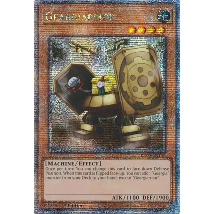 Image for Geargiarmor (Quarter Century Secret Rare) (RA04-EN187) - YuGiOh