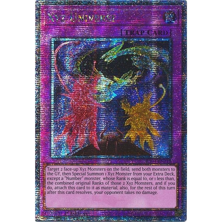 Image for Xyz Universe (Quarter Century Secret Rare) (RA04-EN218) - YuGiOh