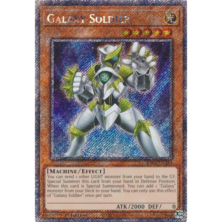 Image for Galaxy Soldier (Platinum Secret Rare) (RA04-EN219) - YuGiOh
