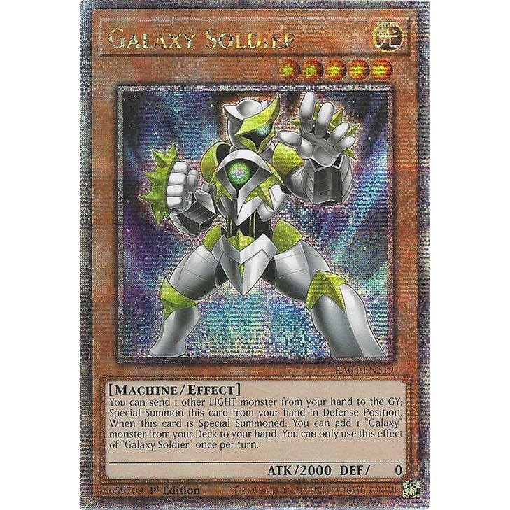 Image for Galaxy Soldier (Quarter Century Secret Rare) (RA04-EN219) - YuGiOh