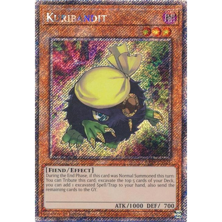 Image for Kuribandit (Platinum Secret Rare) (RA04-EN221) - YuGiOh