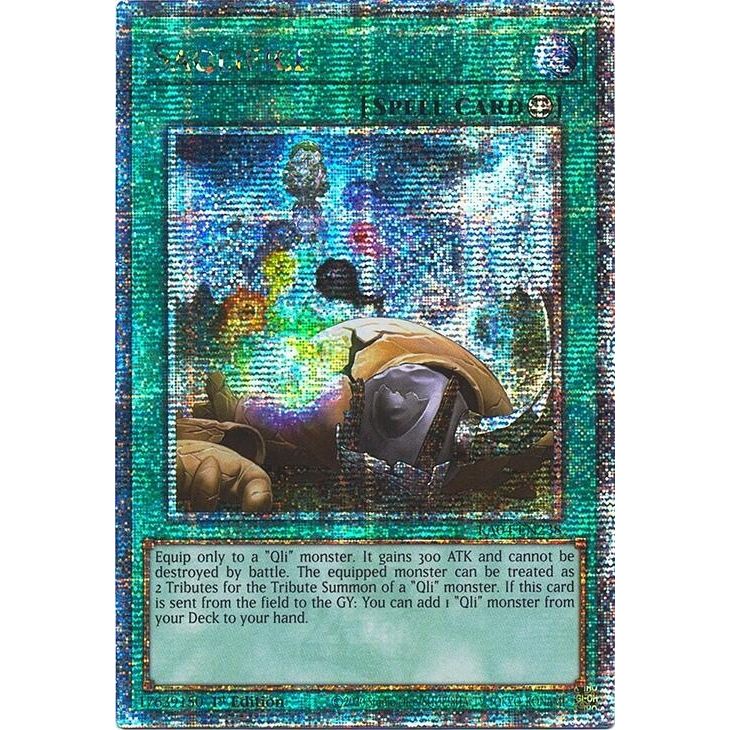 Image for Saqlifice (Quarter Century Secret Rare) (RA04-EN238) - YuGiOh