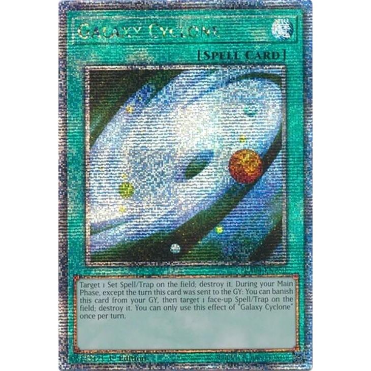 Image for Galaxy Cyclone (Quarter Century Secret Rare) (RA04-EN250) - YuGiOh