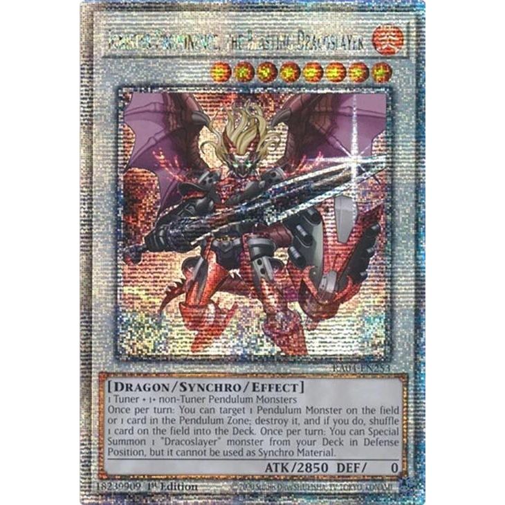 Image for Ignister Prominence, the Blasting Dracoslayer (Quarter Century Secret Rare) (RA04-EN253) - YuGiOh