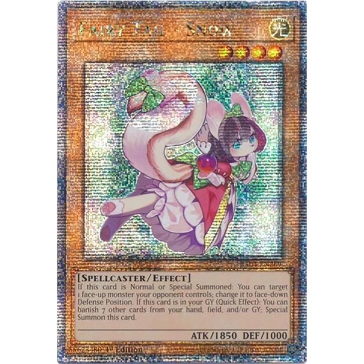 Image for Fairy Tail - Snow (Quarter Century Secret Rare) (RA04-EN269) - YuGiOh