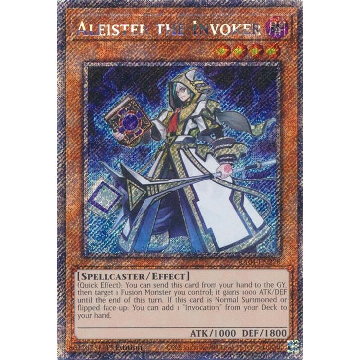Image for Aleister the Invoker (Platinum Secret Rare) (RA04-EN278) - YuGiOh