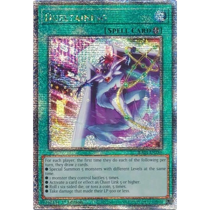 Image for Dueltaining (Quarter Century Secret Rare) (RA04-EN286) - YuGiOh