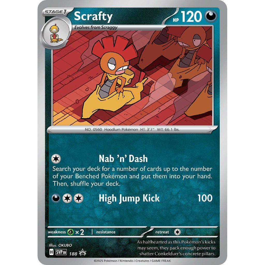 Image for Scrafty - 188 (188) (SVP) - Pokemon