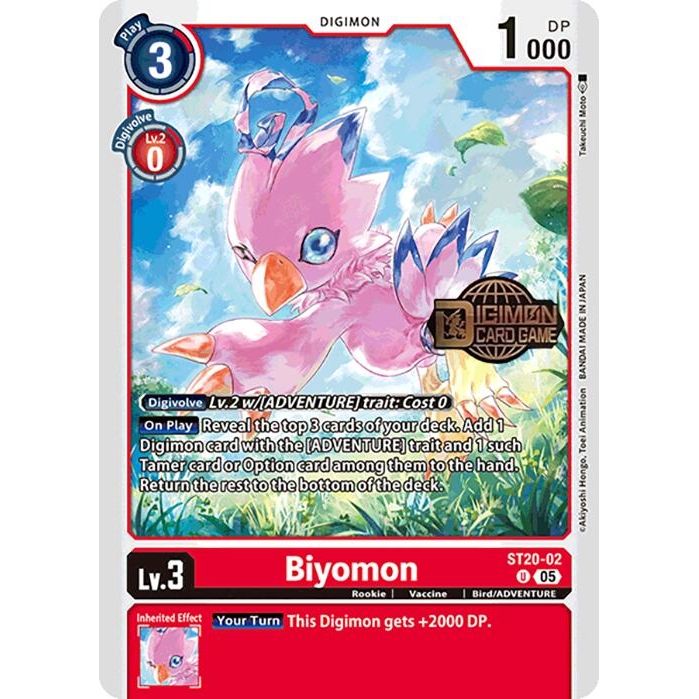 Image for Biyomon (ST20-02 U) (ST-20_PR) - Digimon Card Game
