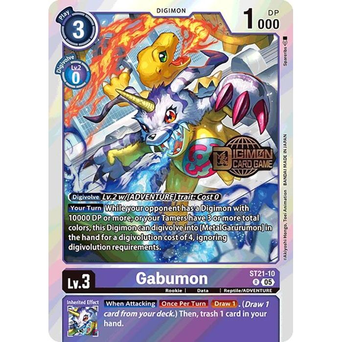 Image for Gabumon (ST21-10 R) (ST-21_PR) - Digimon Card Game