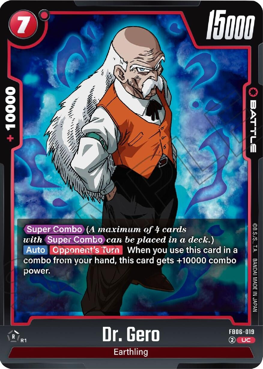 Image for Dr. Gero (FB06-019) (FB06) - Dragon Ball Super: Fusion World
