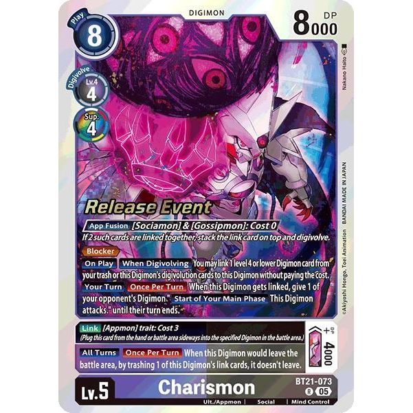 Image for Charismon (BT21-073 R) (BT21_PR) - Digimon Card Game