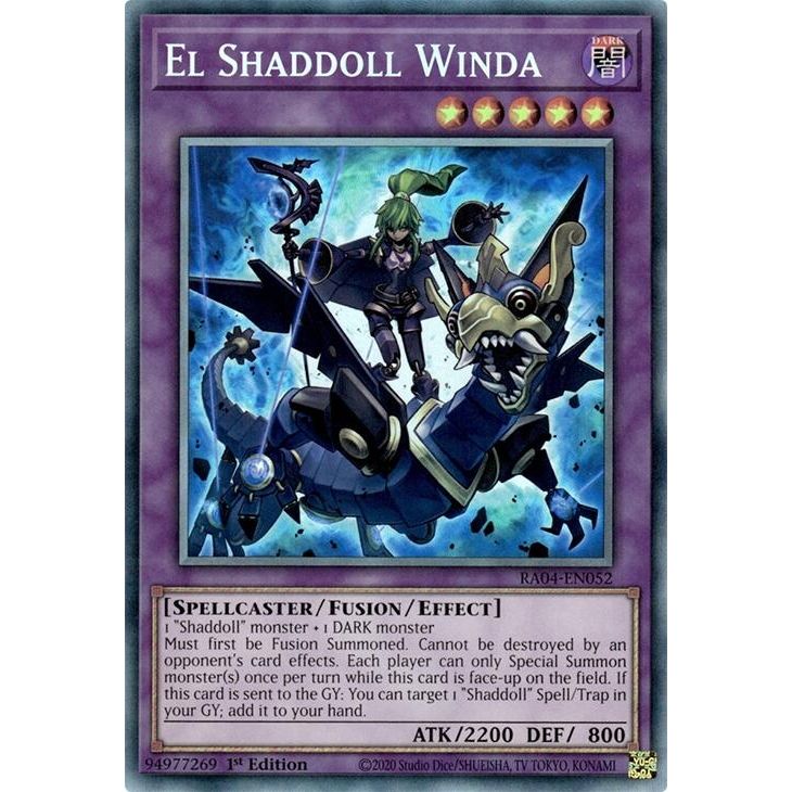 Image for El Shaddoll Winda (PCR) (RA04-EN052) - YuGiOh