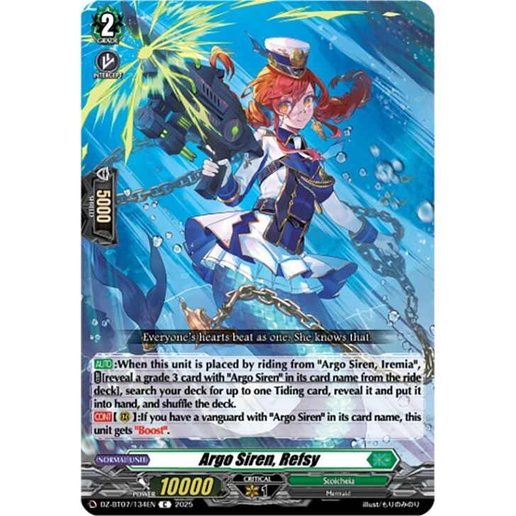 Image for Argo Siren, Refsy (DZ-BT07/134EN) (DZ-BT07) - Cardfight Vanguard