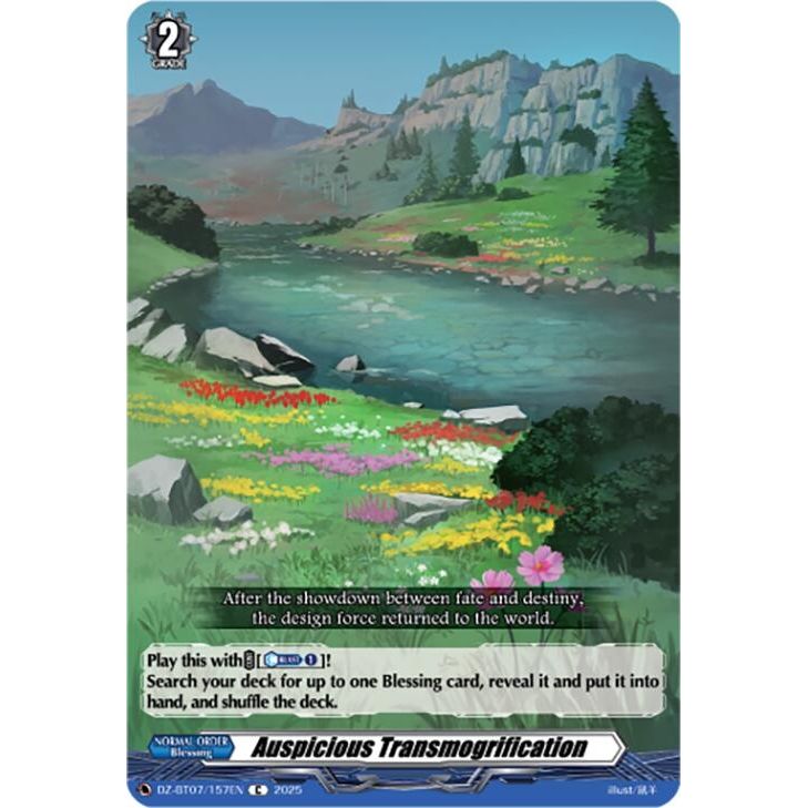 Image for Auspicious Transmogrification (DZ-BT07/157EN) (DZ-BT07) - Cardfight Vanguard