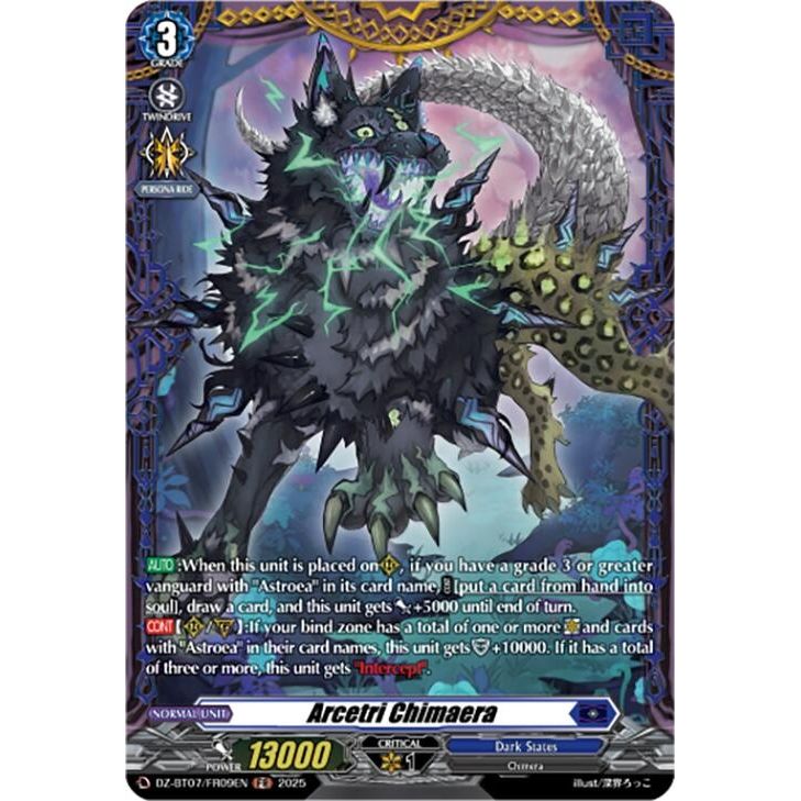 Image for Arcetri Chimaera (FR) (DZ-BT07/FR09EN) (DZ-BT07) - Cardfight Vanguard