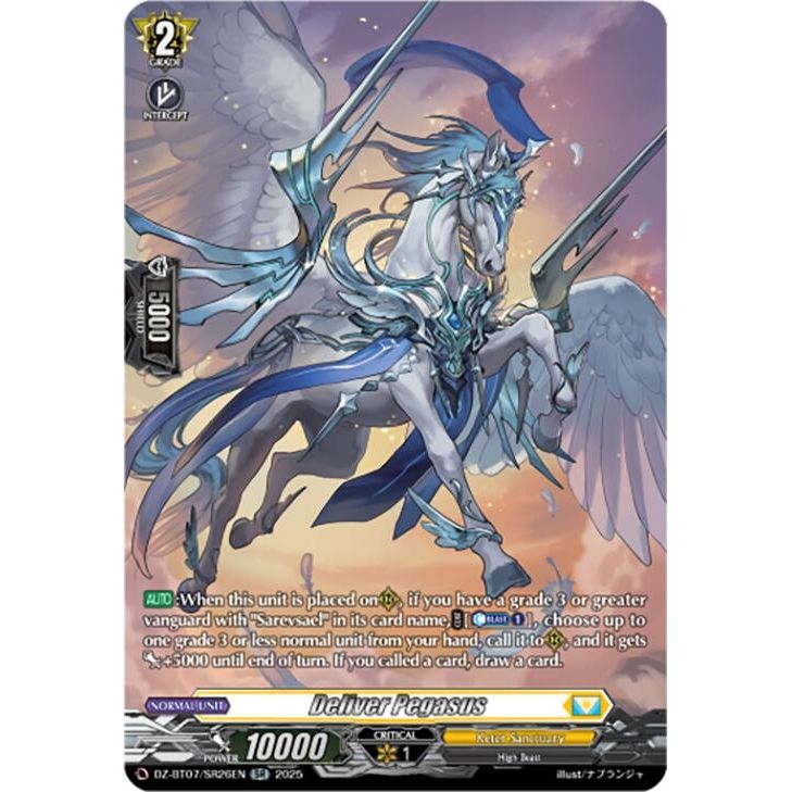 Image for Deliver Pegasus (SR) (DZ-BT07/SR26EN) (DZ-BT07) - Cardfight Vanguard
