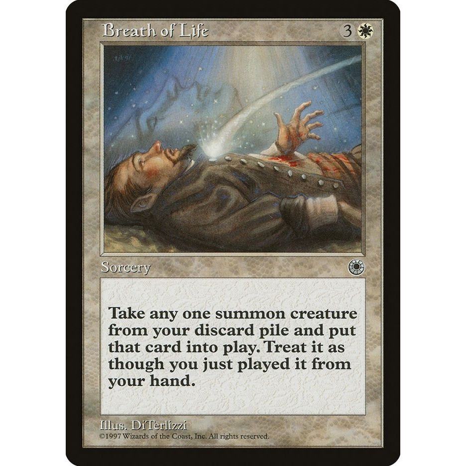 Image for Breath of Life (POR) - Magic: The Gathering