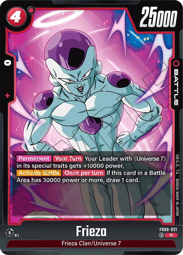 Image for Frieza (FB06-021) (FB06) - Dragon Ball Super: Fusion World