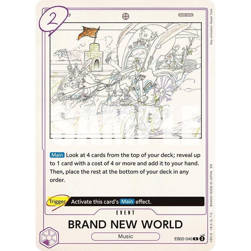 Image for BRAND NEW WORLD (EB02-040) (EB-02) - One Piece Card Game
