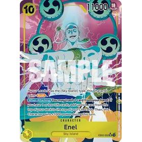 Enel (Alternate Art) - One Piece — Extra Booster Anime 25th Collection (072)