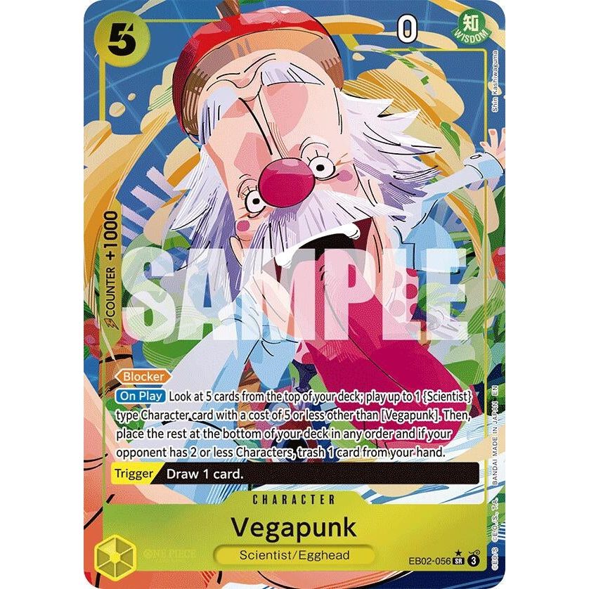 Image for Vegapunk (Alternate Art) (EB02-056) (EB-02) - One Piece Card Game
