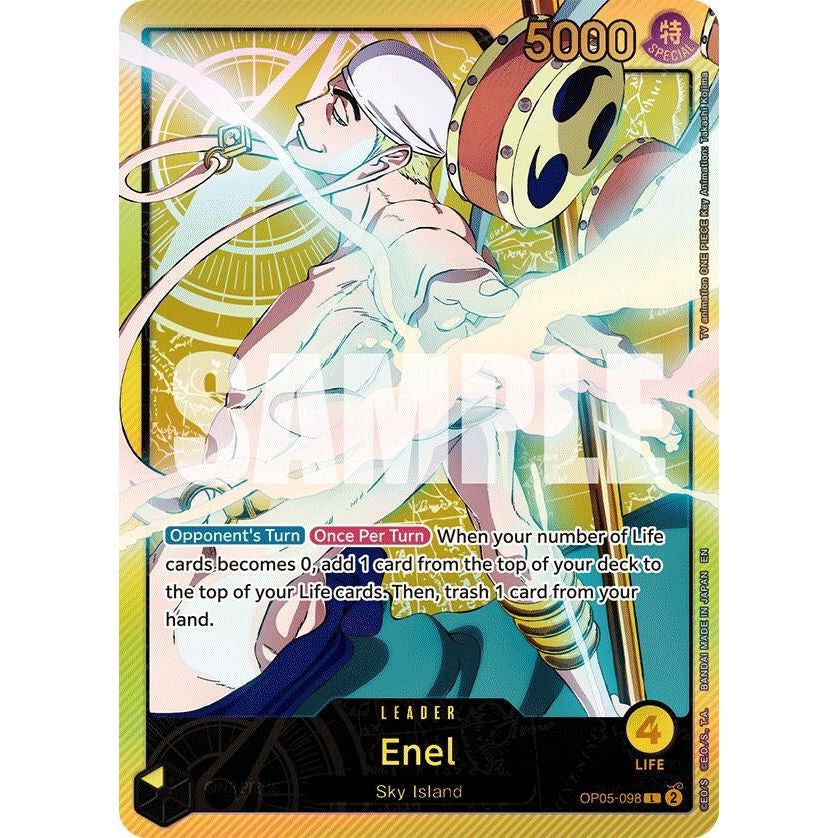 Image for Enel (SP) (OP05-098) (EB-02) - One Piece Card Game