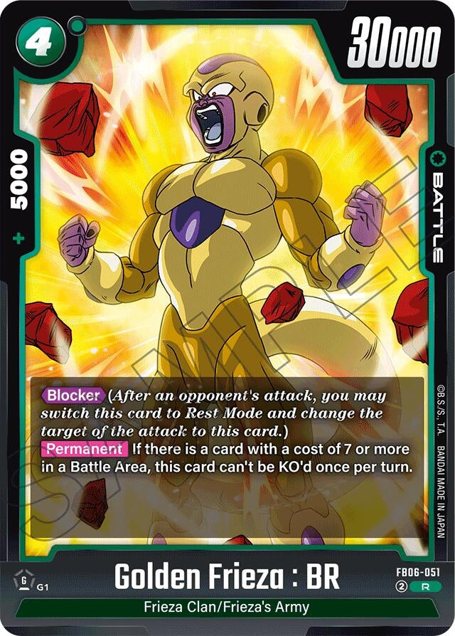 Image for Golden Frieza : BR (FB06-051) (FB06) - Dragon Ball Super: Fusion World