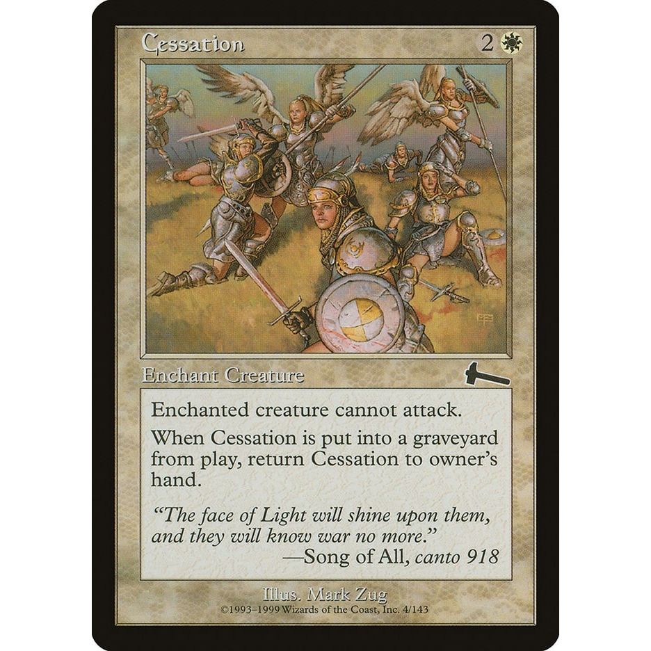 Image for Cessation (4) (ULG) - Magic: The Gathering