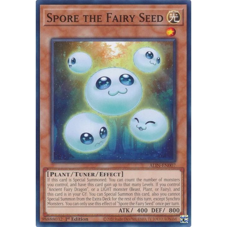 Image for Spore the Fairy Seed (ALIN-EN007) (ALIN) - YuGiOh