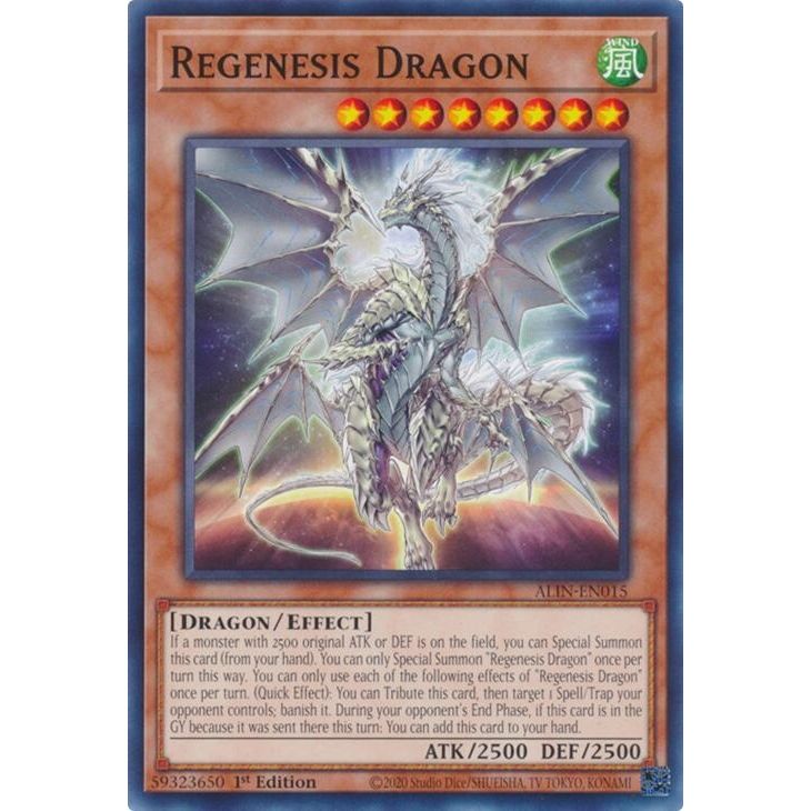 Image for Regenesis Dragon (ALIN-EN015) (ALIN) - YuGiOh