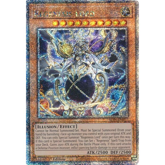 Image for Regenesis Lord (Quarter Century Secret Rare) (ALIN-EN017) (ALIN) - YuGiOh