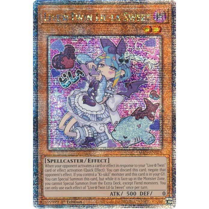 Image for LiveTwin Lil-la Sweet (Quarter Century Secret Rare) (ALIN-EN028) (ALIN) - YuGiOh