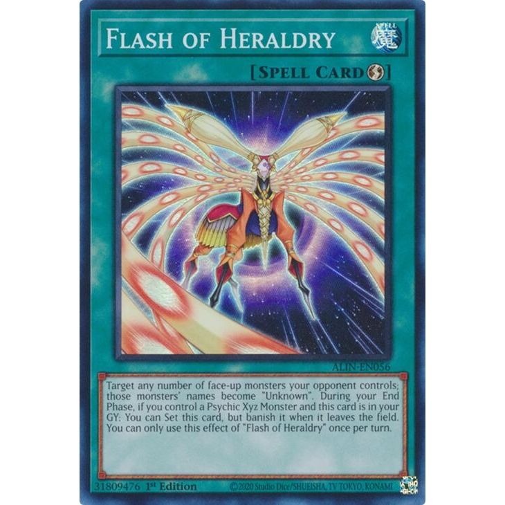 Image for Flash of Heraldry (ALIN-EN056) (ALIN) - YuGiOh