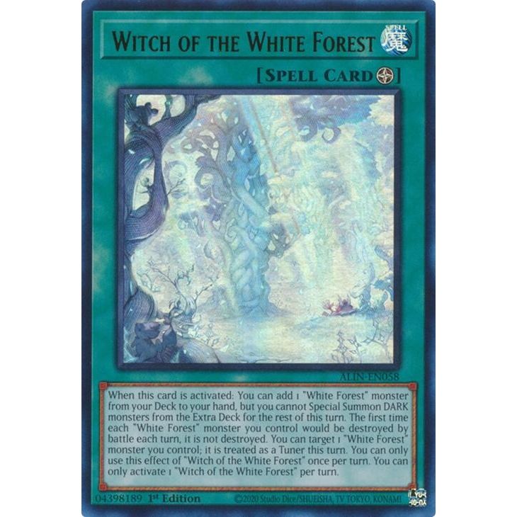 Image for Witch of the White Forest (ALIN-EN058) (ALIN) - YuGiOh