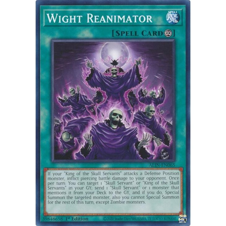 Image for Wight Reanimator (ALIN-EN065) (ALIN) - YuGiOh