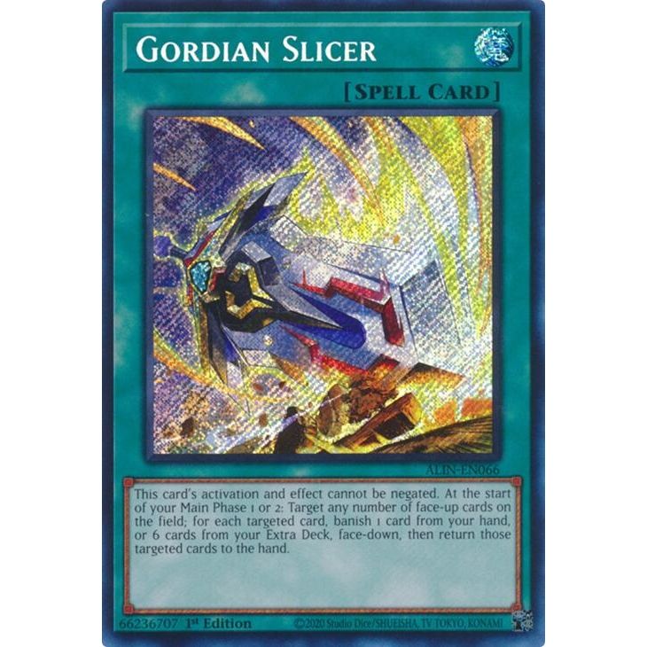 Image for Gordian Slicer (ALIN-EN066) (ALIN) - YuGiOh