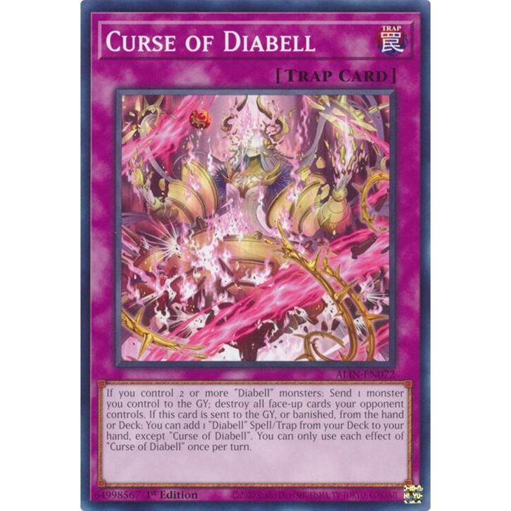 Image for Curse of Diabell (ALIN-EN072) (ALIN) - YuGiOh