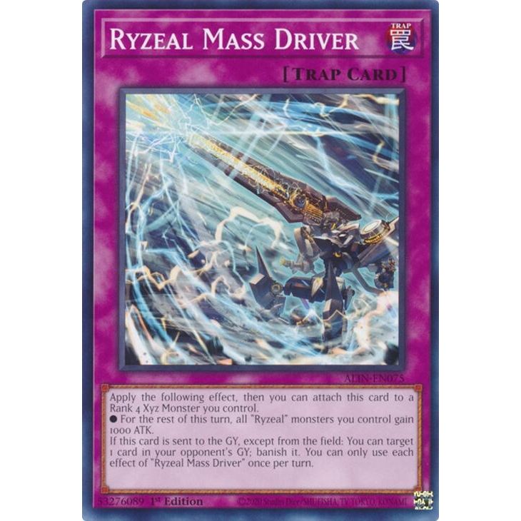Image for Ryzeal Mass Driver (ALIN-EN075) (ALIN) - YuGiOh