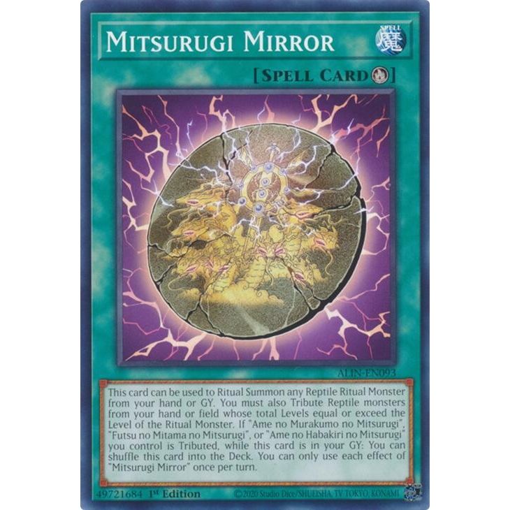 Image for Mitsurugi Mirror (ALIN-EN093) (ALIN) - YuGiOh