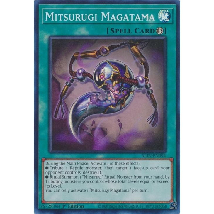 Image for Mitsurugi Magatama (ALIN-EN094) (ALIN) - YuGiOh