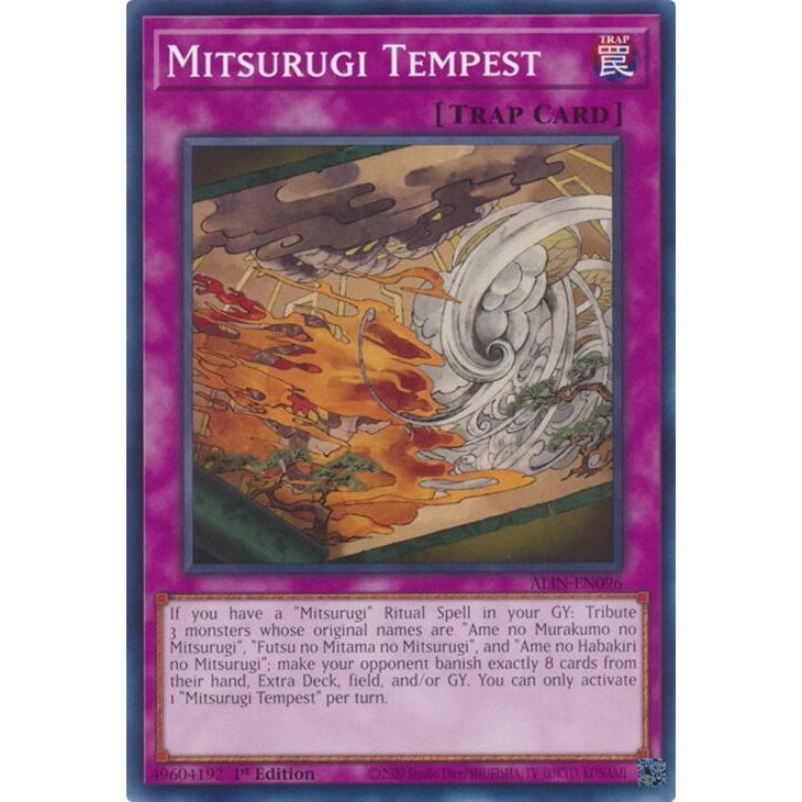 Image for Mitsurugi Tempest (ALIN-EN096) (ALIN) - YuGiOh