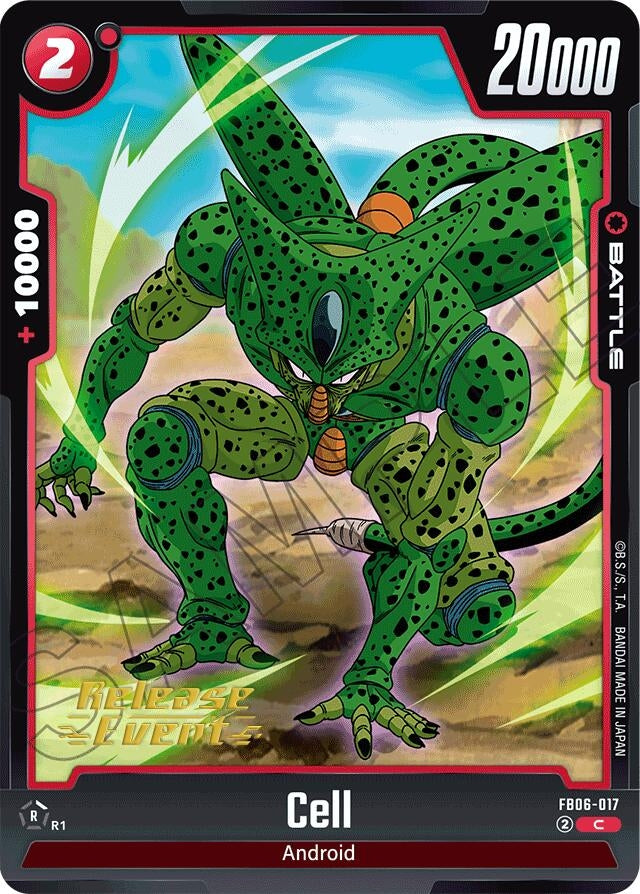Image for Cell (FB06-017) (FB06_PR) - Dragon Ball Super: Fusion World