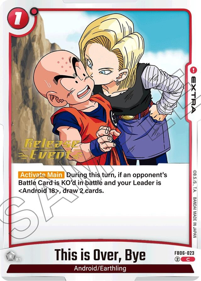 Image for This is Over, Bye (FB06-023) (FB06_PR) - Dragon Ball Super: Fusion World