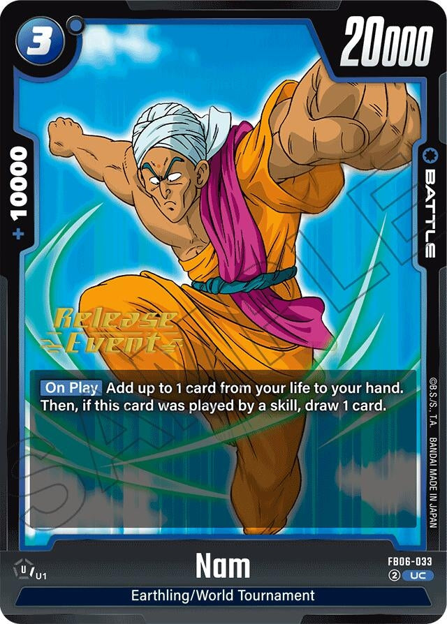 Image for Nam (FB06-033) (FB06_PR) - Dragon Ball Super: Fusion World