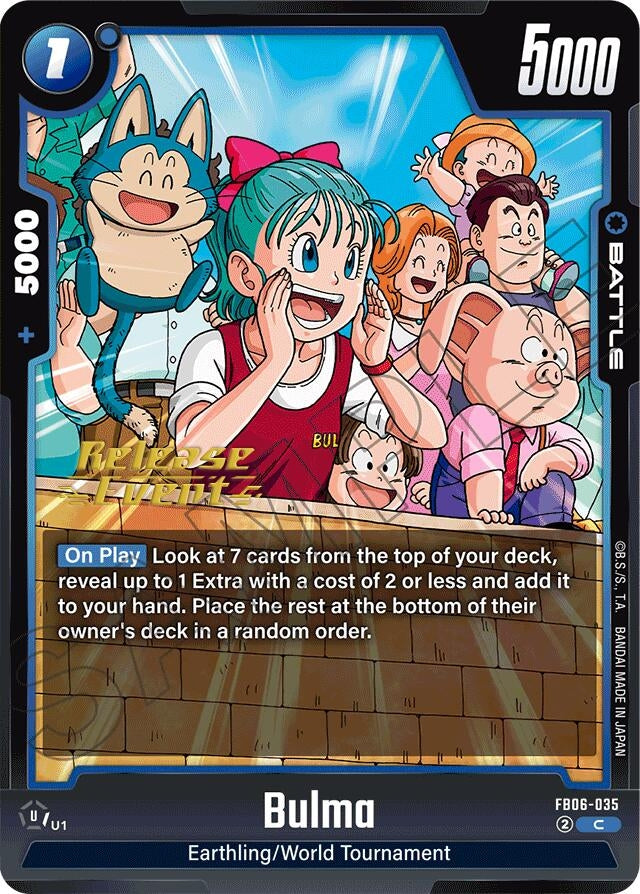 Image for Bulma (FB06-035) (FB06_PR) - Dragon Ball Super: Fusion World