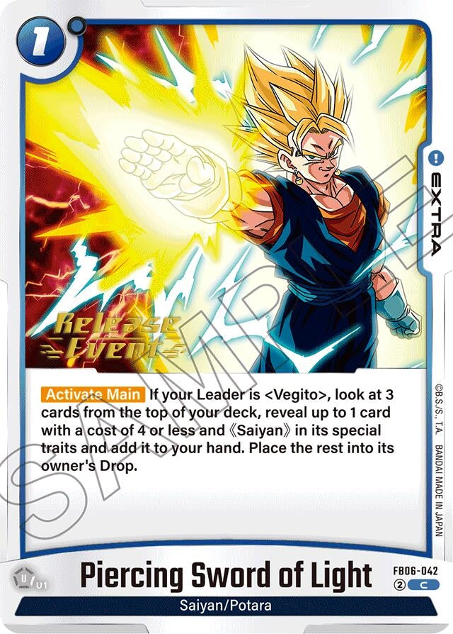 Image for Piercing Sword of Light (FB06-042) (FB06_PR) - Dragon Ball Super: Fusion World